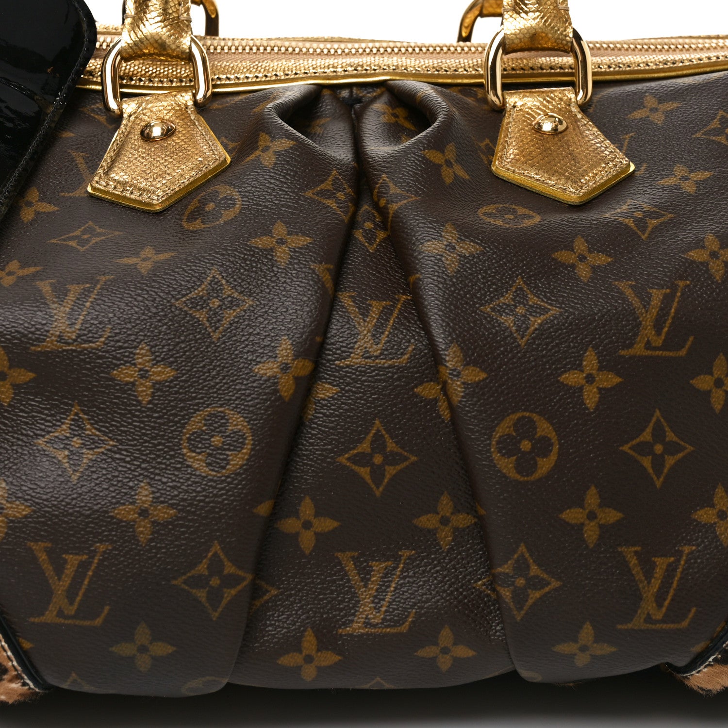 Louis Vuitton Monogram Leopard Stephen Bag 7 of 9
