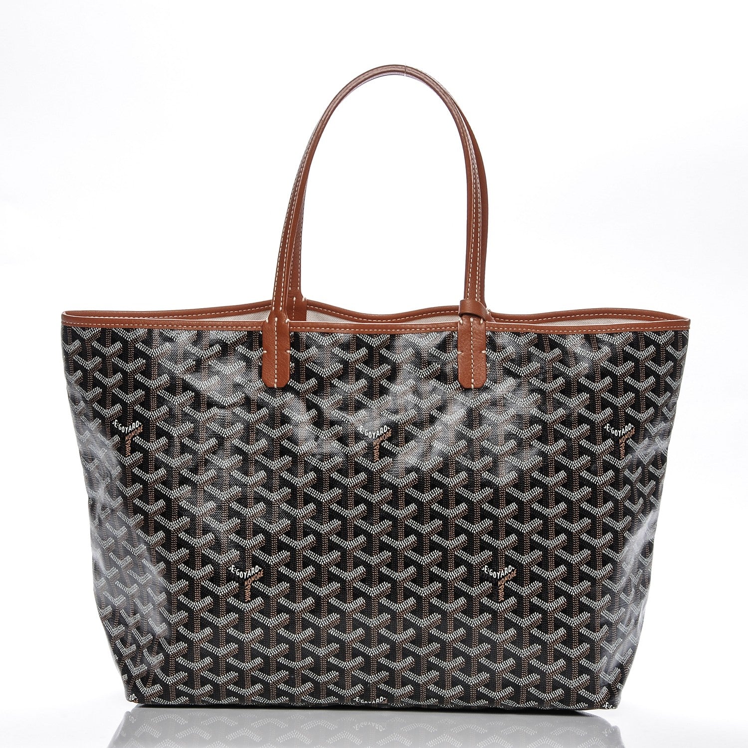 Goyard Goyardine Saint Louis PM Black Gold 3 of 7