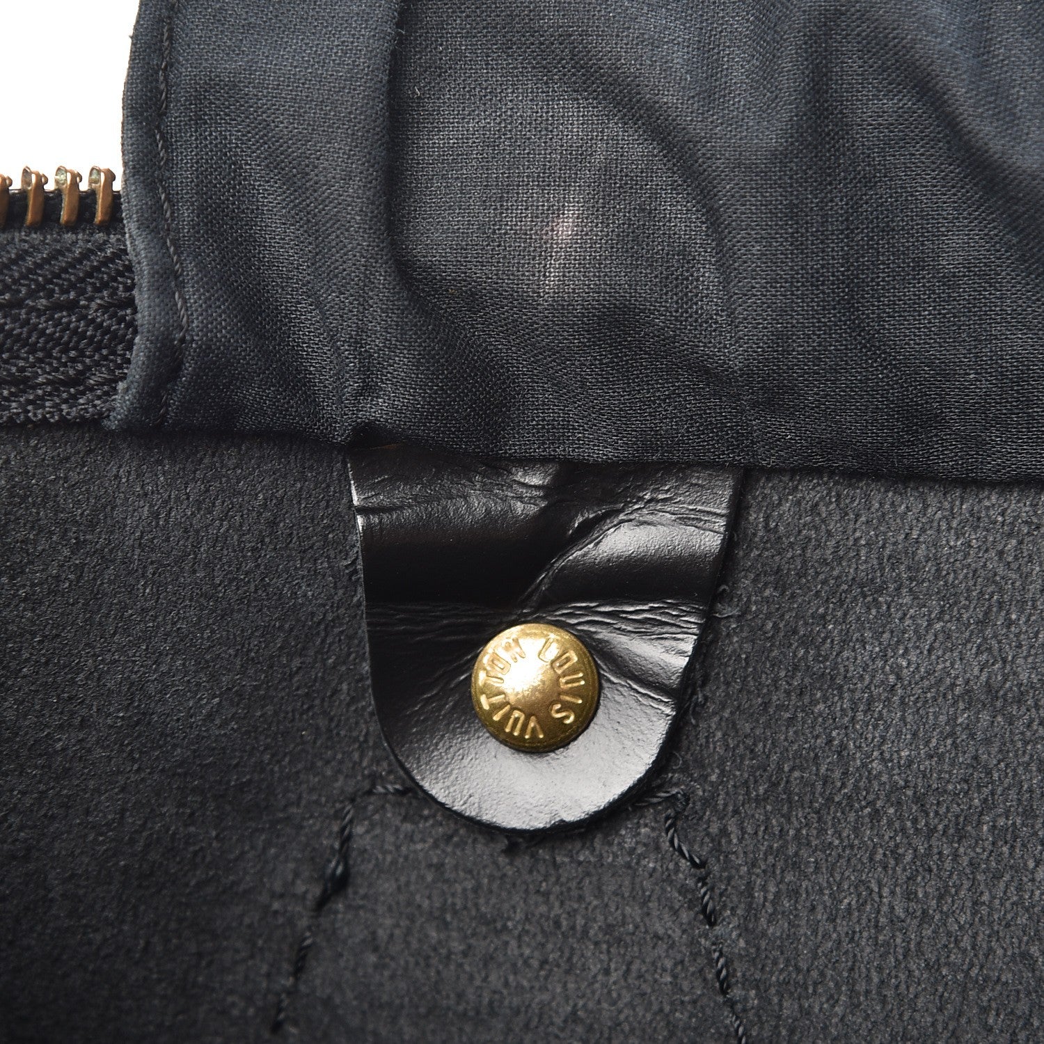 Louis Vuitton Epi Speedy 30 Black 10 of 15