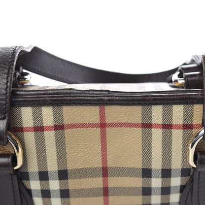Burberry Haymarket Check Medium Regent Tote Chocolate 14 of 15