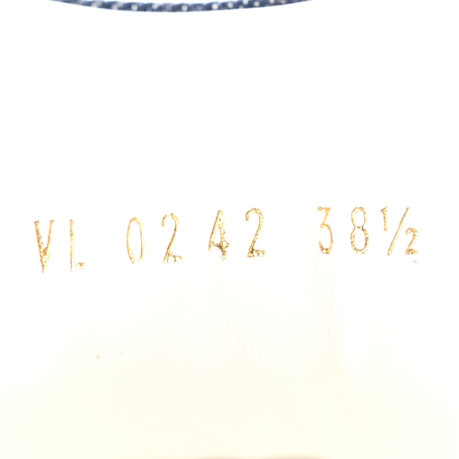 Louis Vuitton LOUIS VUITTON Denim Monogram Debossed Time Out Sneakers 39 Blue 8 of 16