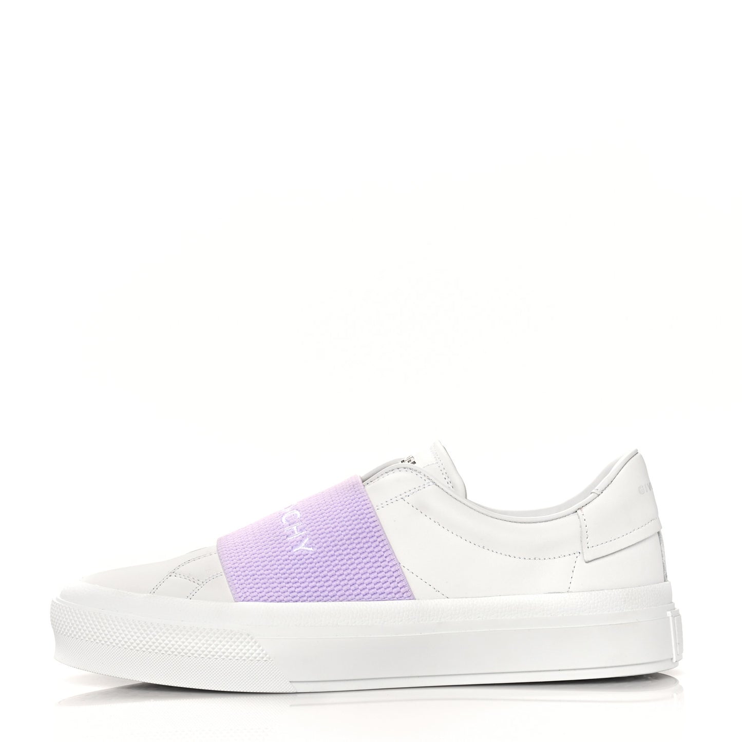 Calfskin Band Logo Womens City Sport Sneakers 39 Lilac