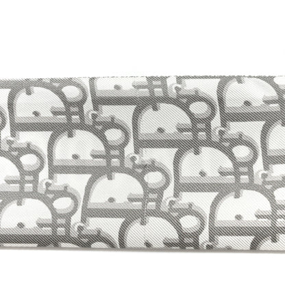 Christian Dior Silk Oblique Mitzah Scarf Grey 7 of 9
