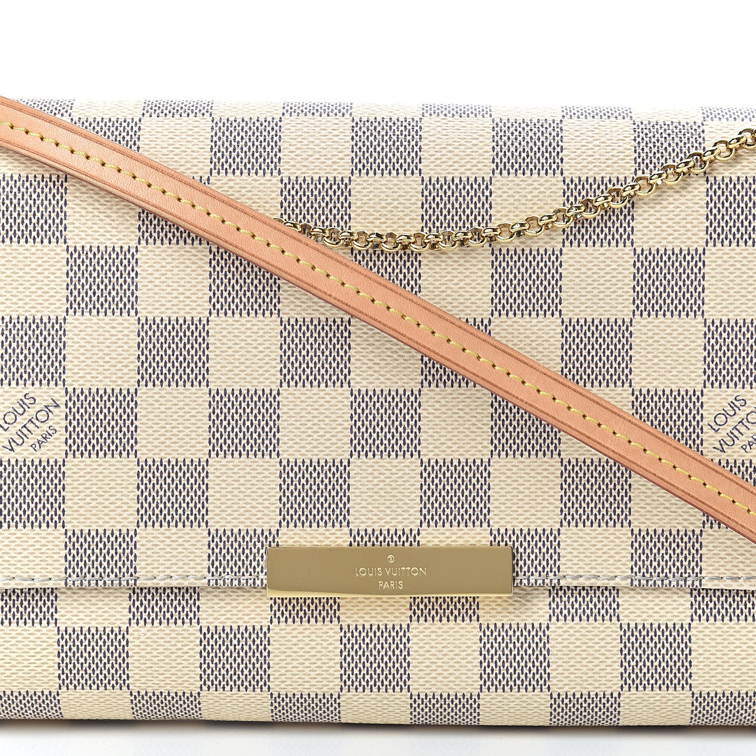 Louis Vuitton Damier Azur Favorite MM 8 of 10