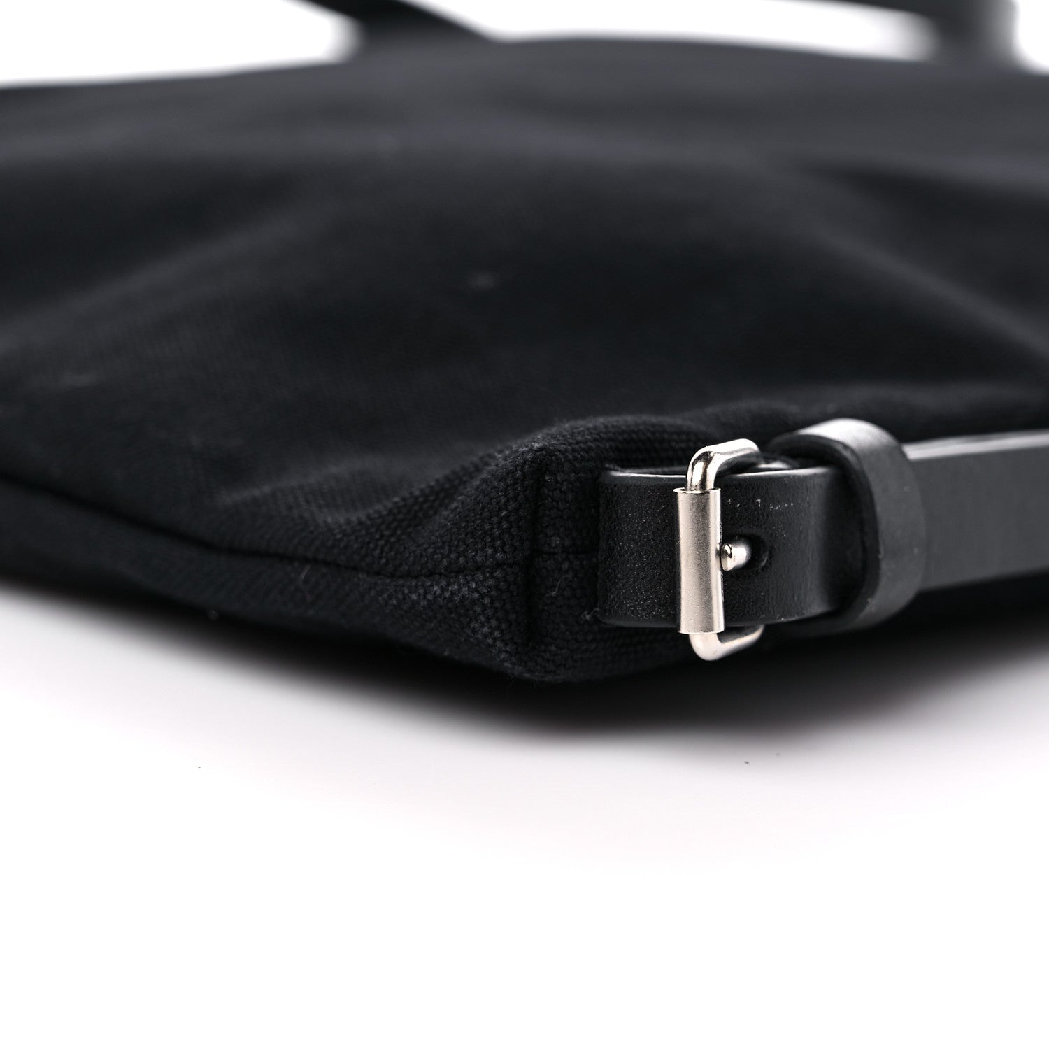 Saint Laurent Canvas ID Shopping Bag Black 8 of 9
