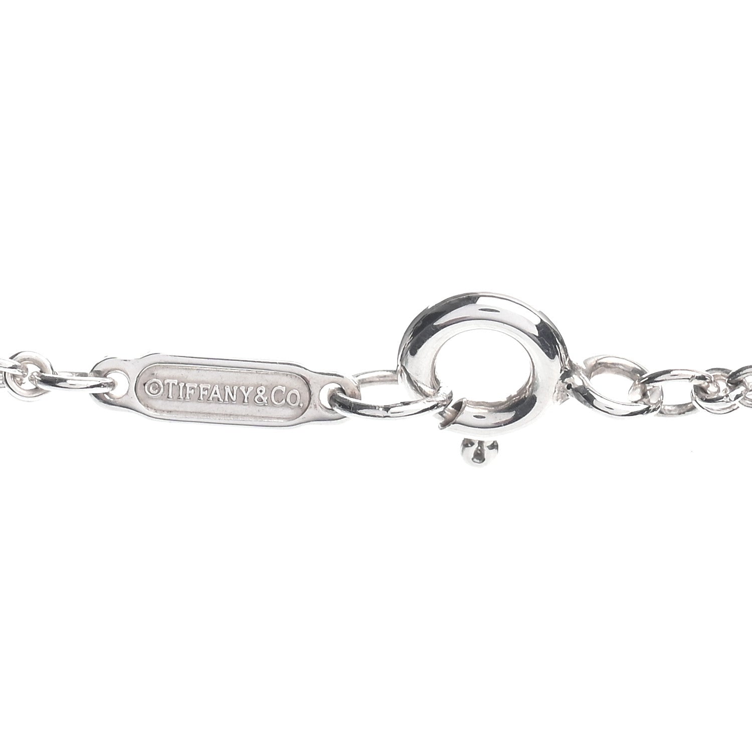 Tiffany Sterling Silver Infinity Pendant Necklace 4 of 4