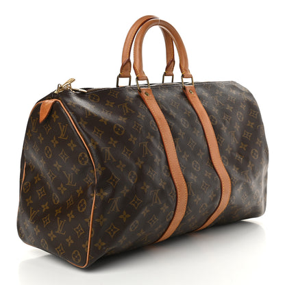 Louis Vuitton Monogram Keepall 45 3 of 9