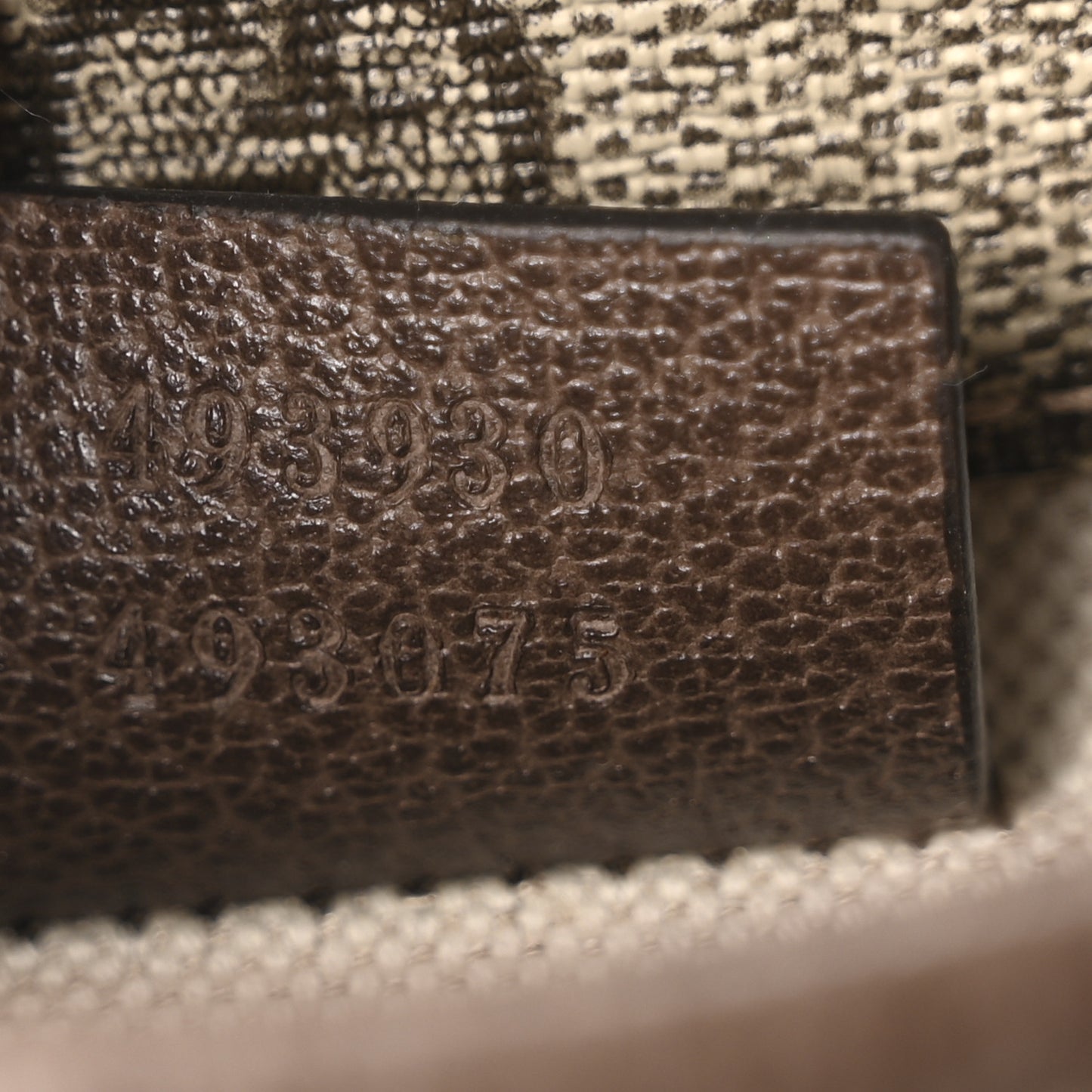 GG Supreme Monogram Neo Vintage Web Belt Bag Brown