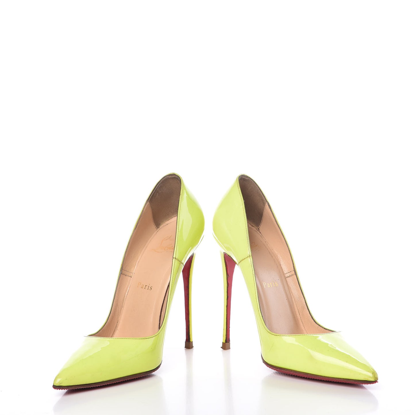 Patent So Kate 120 Pumps 38 Neon Yellow