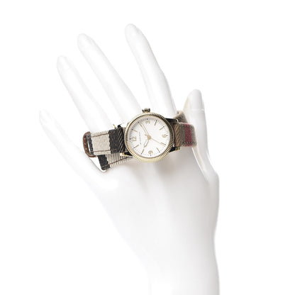 Burberry Stainless Steel Calfskin 30mm Double Wrap Quartz Watch BU7851 1 of 6