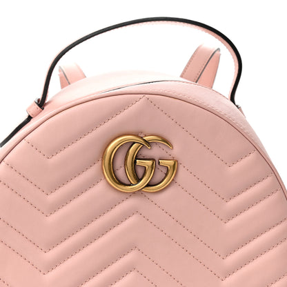 Gucci Calfskin Matelasse GG Marmont Dome Backpack Perfect Pink 8 of 11