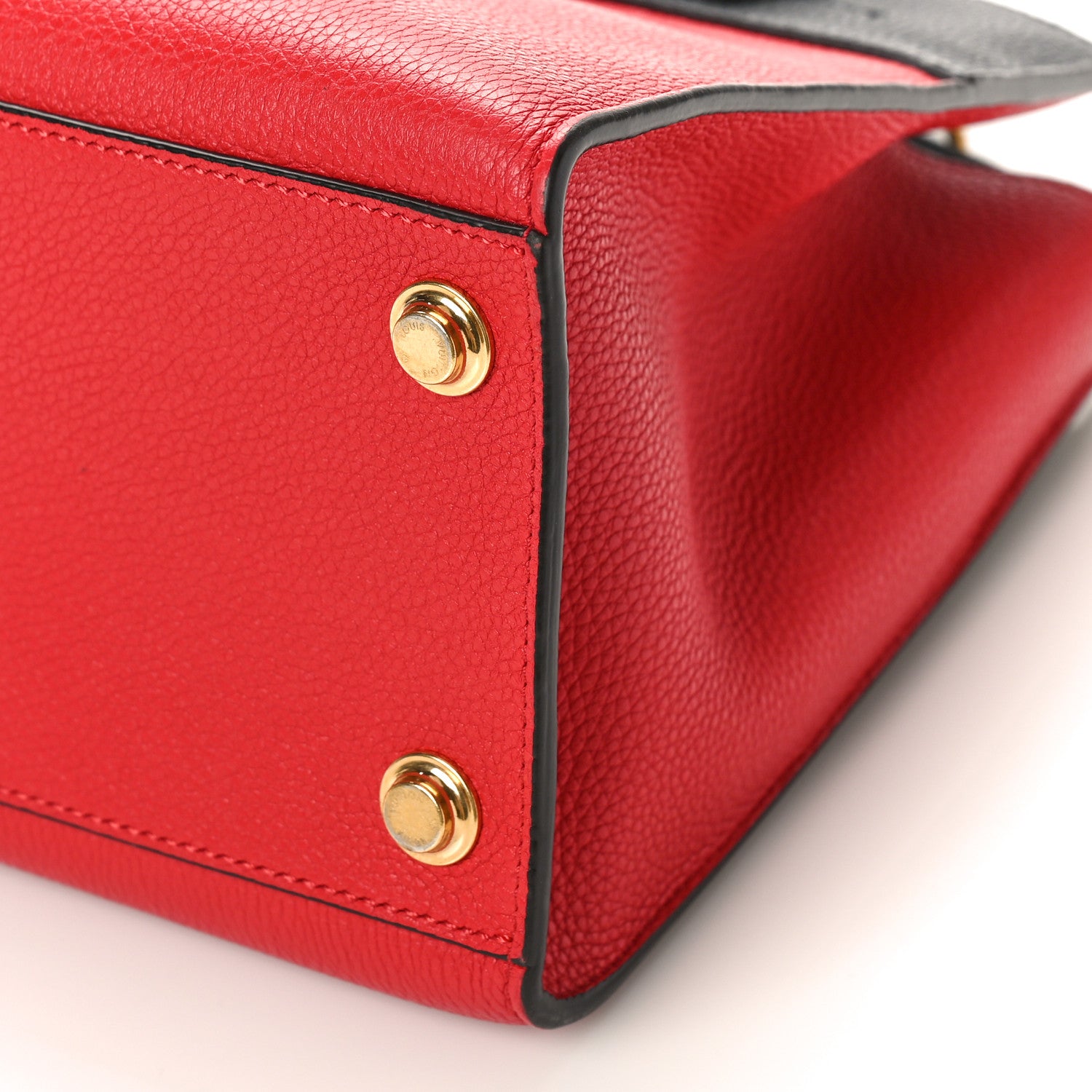Louis Vuitton Taurillon City Steamer PM Black Rouge 10 of 10