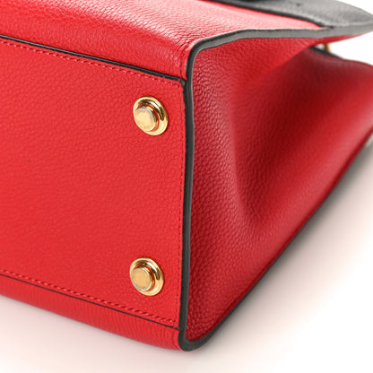 Louis Vuitton Taurillon City Steamer PM Black Rouge 10 of 10