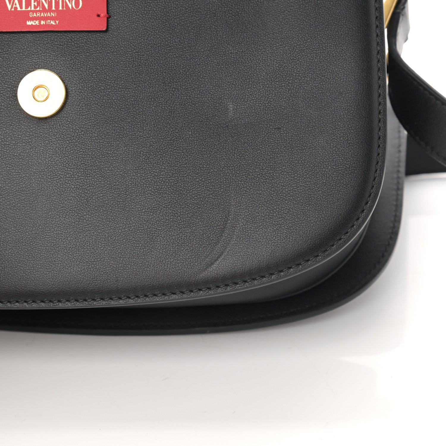 Valentino Garavani Smooth Calfskin Supervee Shoulder Bag Black 11 of 13