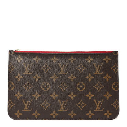 Louis Vuitton Monogram Neverfull MM GM Pochette Cherry 1 of 13