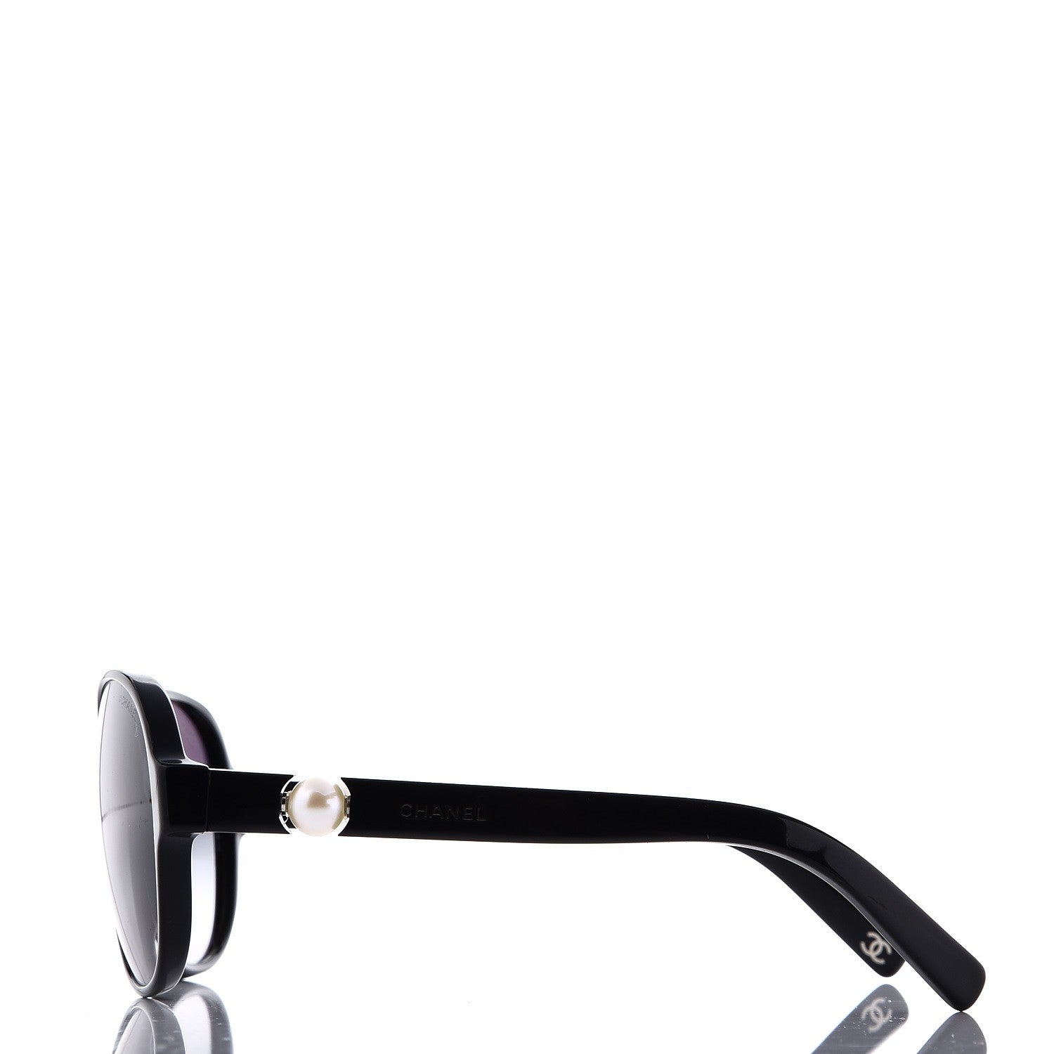 Chanel Pearl CC Sunglasses 5183 Black 3 of 18