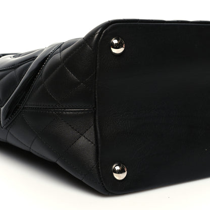 Chanel Calfskin Quilted Large Cambon Tote Black 9 of 11