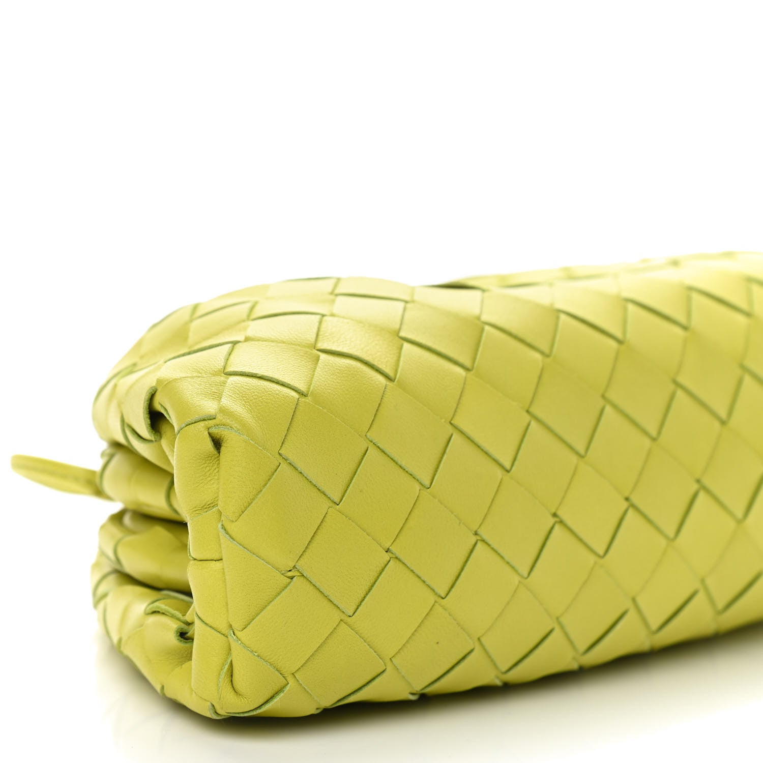 Bottega Veneta Nappa Intrecciato The Mini Pouch Kiwi 8 of 9