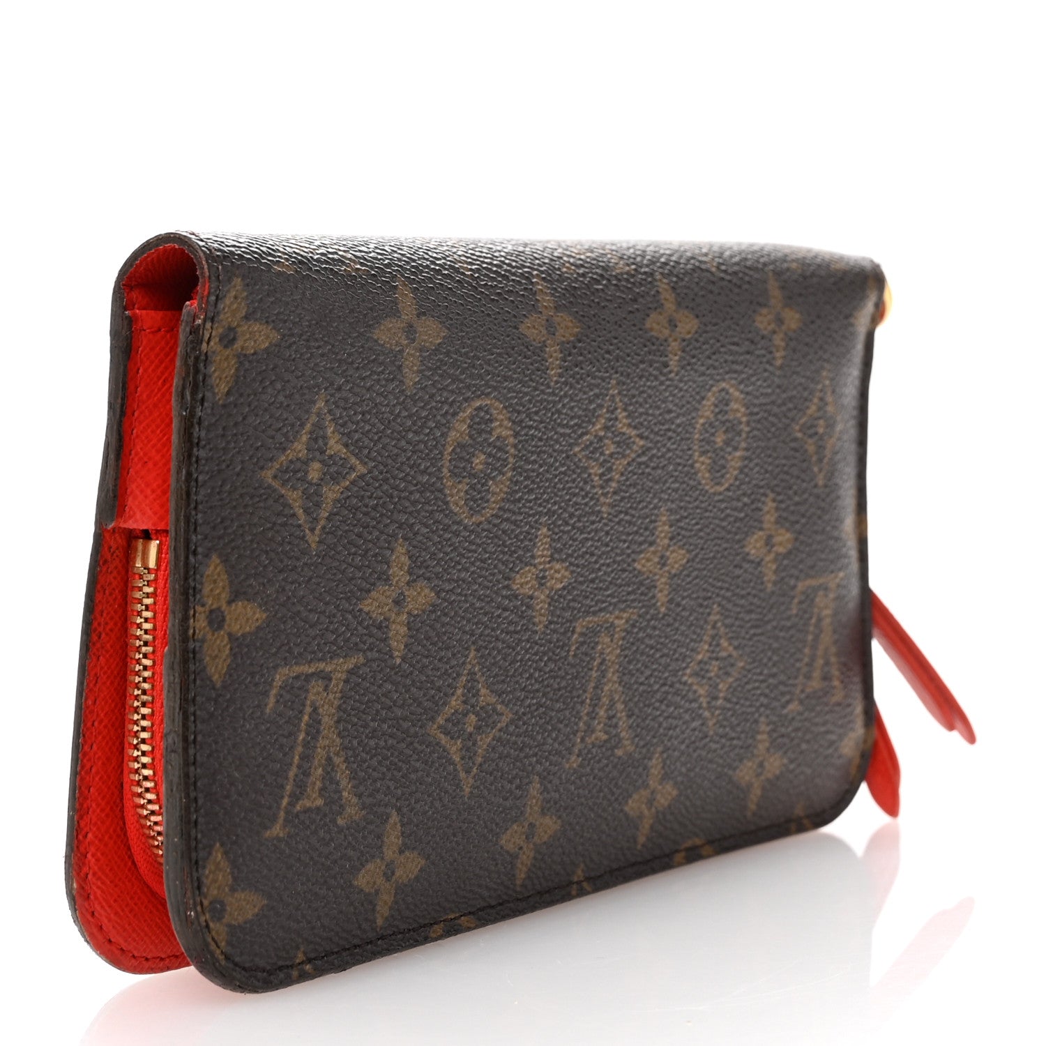 Louis Vuitton Monogram Insolite Wallet Red 3 of 9
