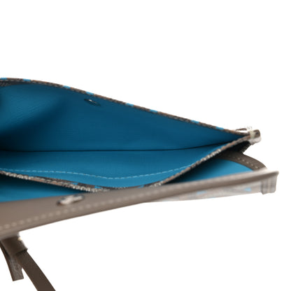 Goyard Goyardine Saint Louis Claire Voie PM Grege Turquoise 7 of 12