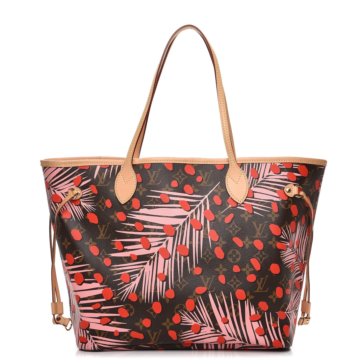 Louis Vuitton Monogram Jungle Dots Neo Neverfull MM Sugar Pink Poppy 1 of 8