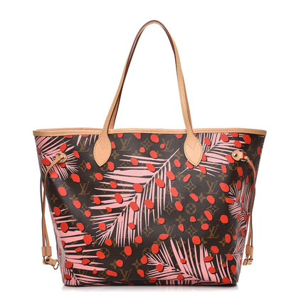 Louis Vuitton Monogram Jungle Dots Neo Neverfull MM Sugar Pink Poppy 1 of 8