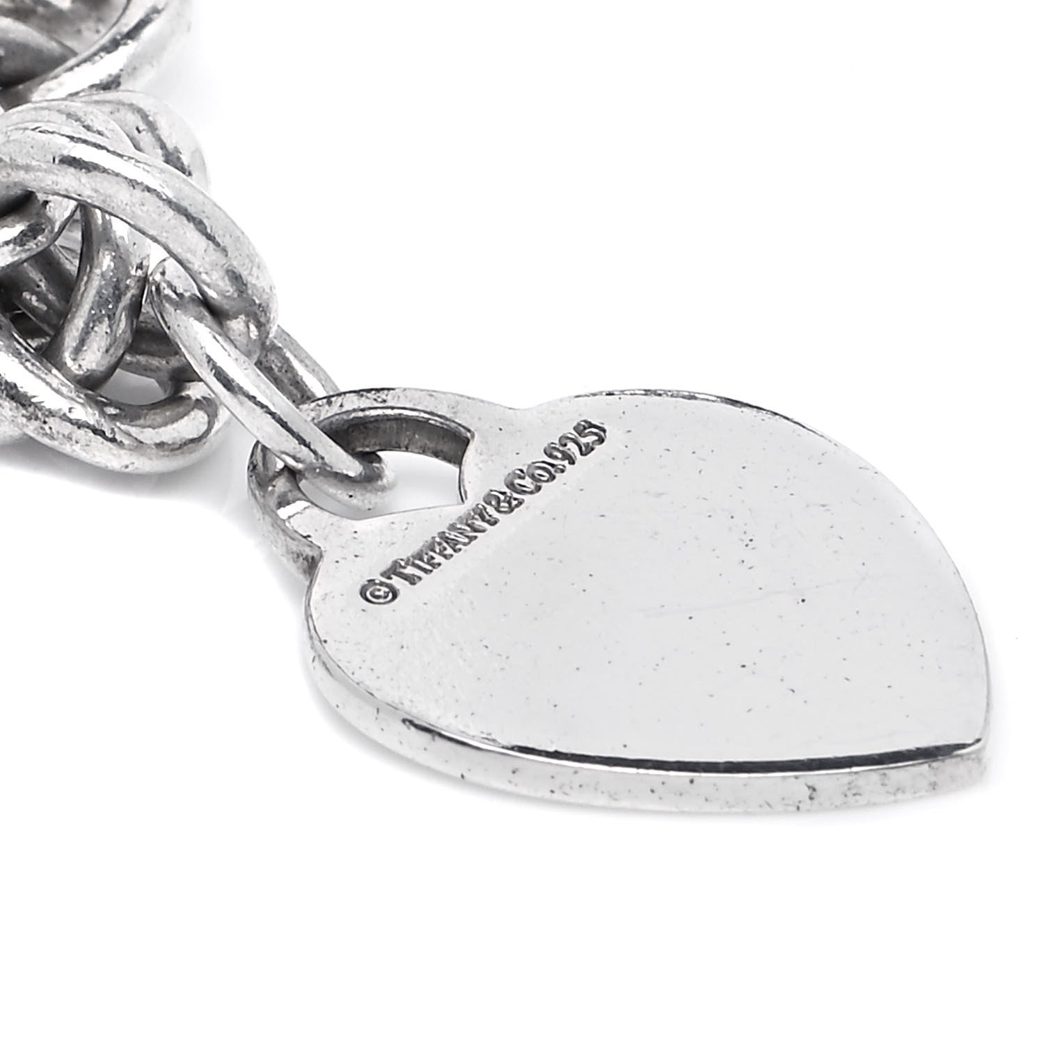 Tiffany Sterling Silver Heart Tag Toggle Bracelet 5 of 5