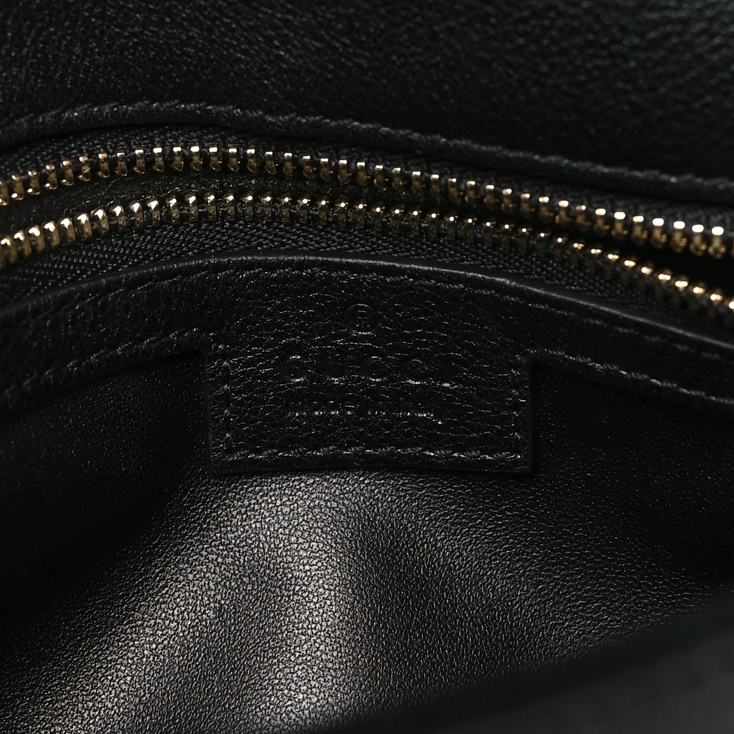 Gucci Roxy Calfskin Blondie Chain Shoulder Flap Bag Black 6 of 10