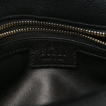 Gucci Roxy Calfskin Blondie Chain Shoulder Flap Bag Black 6 of 10