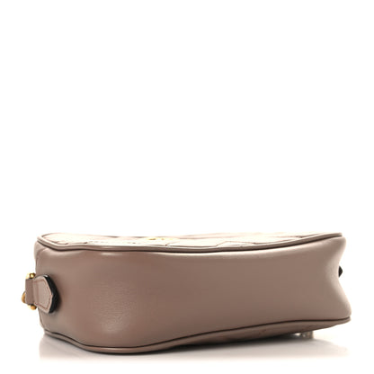 Gucci Calfskin Matelasse Mini GG Marmont Chain Shoulder Bag Porcelain Rose 3 of 9