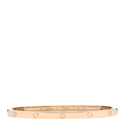 Cartier 18K Yellow Gold Small LOVE Bracelet 17 1 of 5