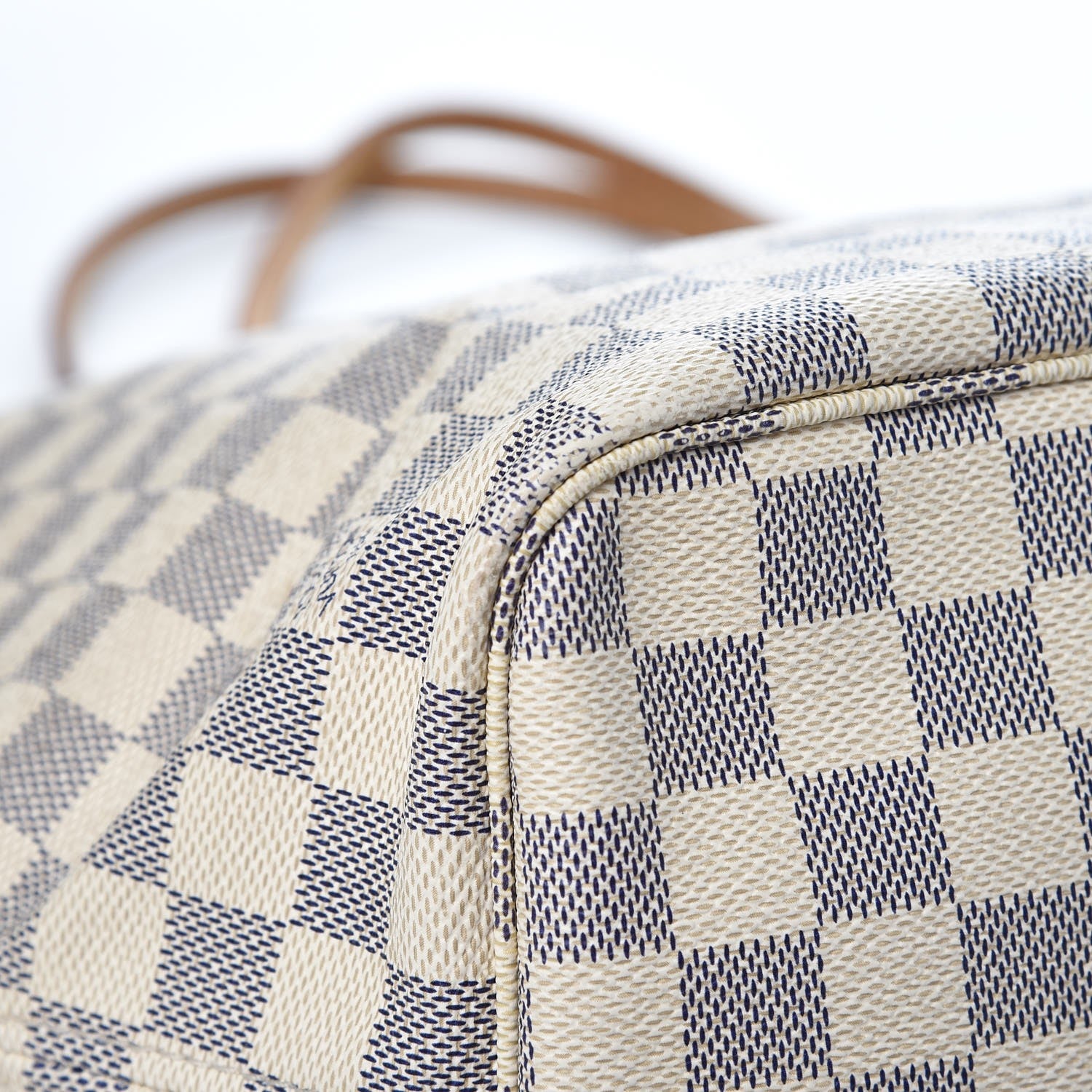Louis Vuitton Damier Azur Neverfull MM 9 of 10