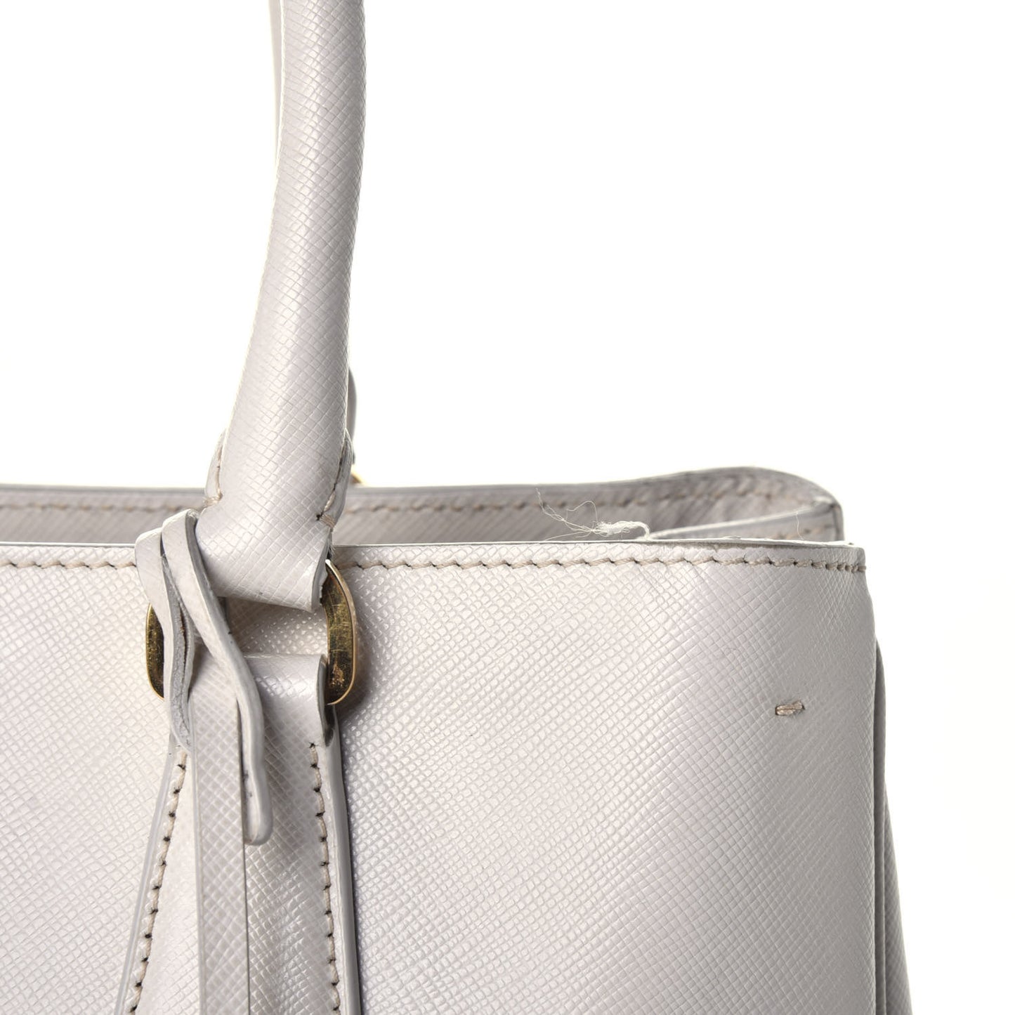 Saffiano Lux Medium Tote Talco