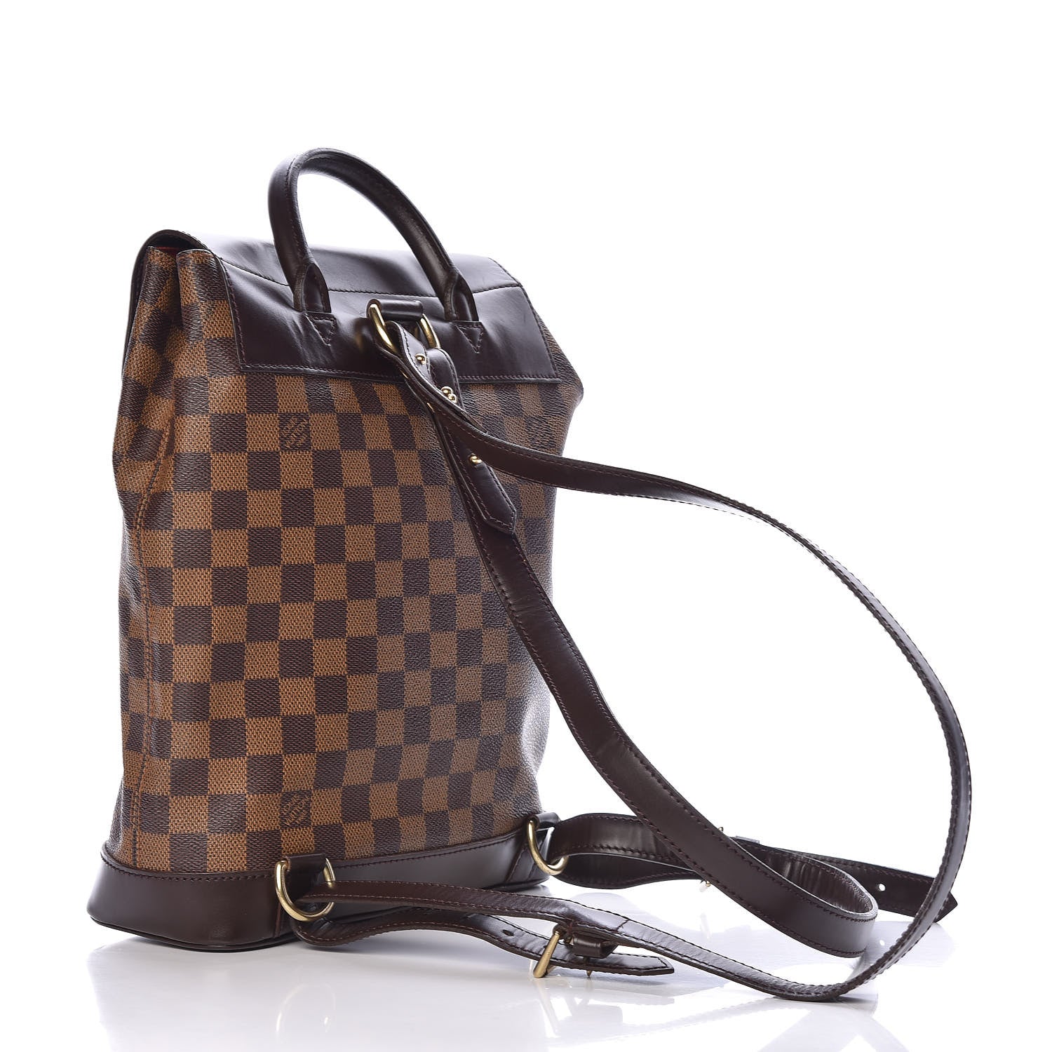 Louis Vuitton Damier Ebene Soho Backpack 3 of 11