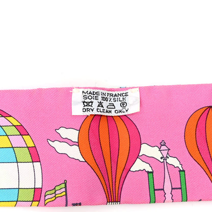 Hermes Silk Les Folies Du Ciel Twilly 3 of 3