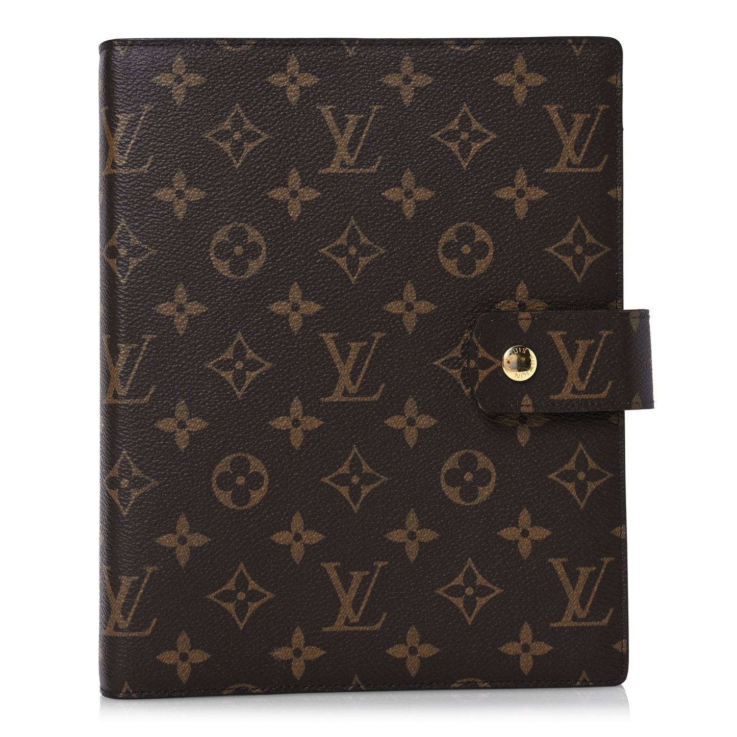 Monogram Large Ring Agenda Cover