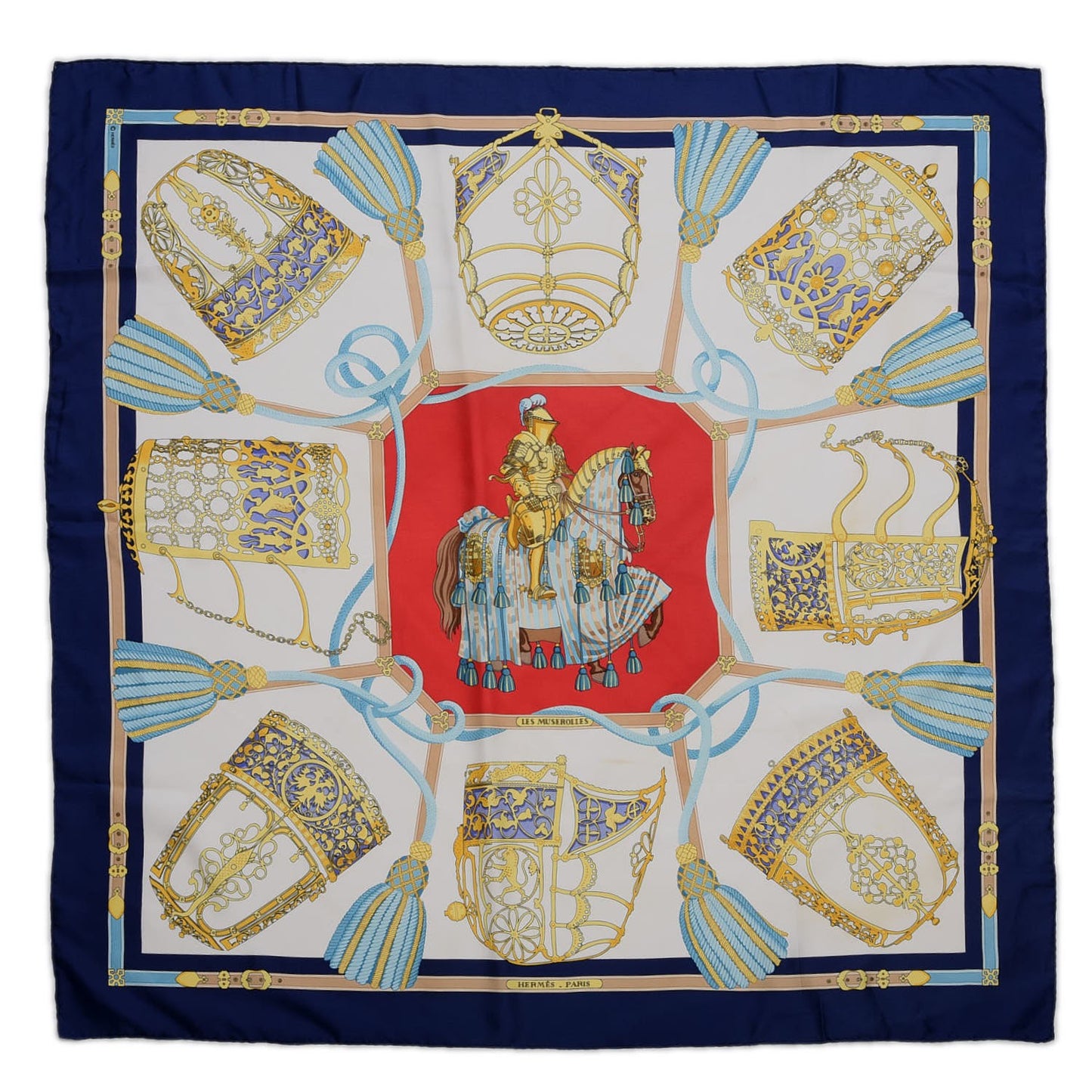 Silk Les Muserolles Scarf 90
