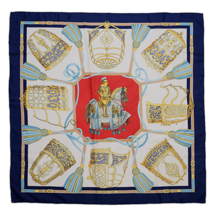 Hermes Silk Les Muserolles Scarf 90 1 of 9
