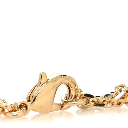 Christian Dior Crystal Metal Petit CD Double Bracelet Gold 4 of 5