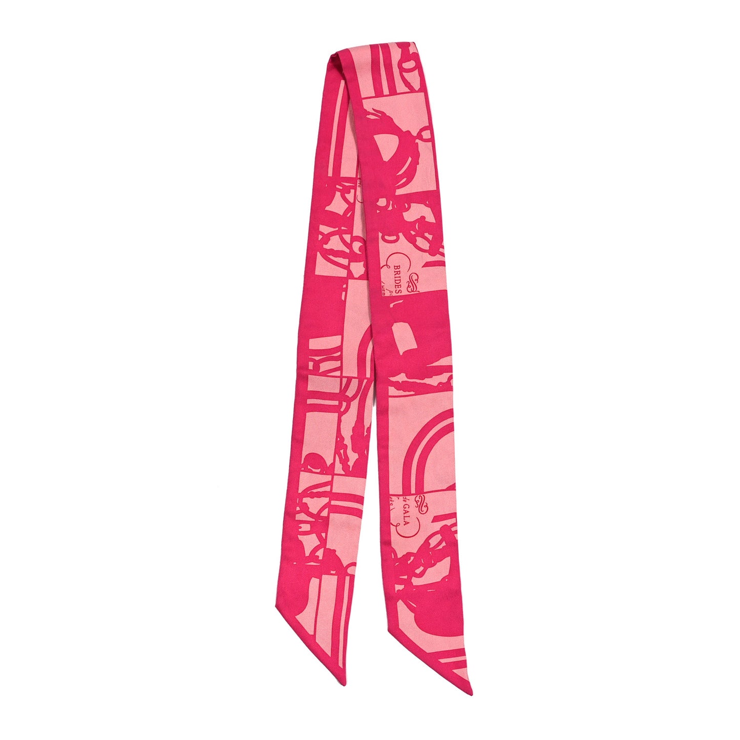 Silk Brides de Gala En Desordre Twilly Fuchsia Rose Buvard