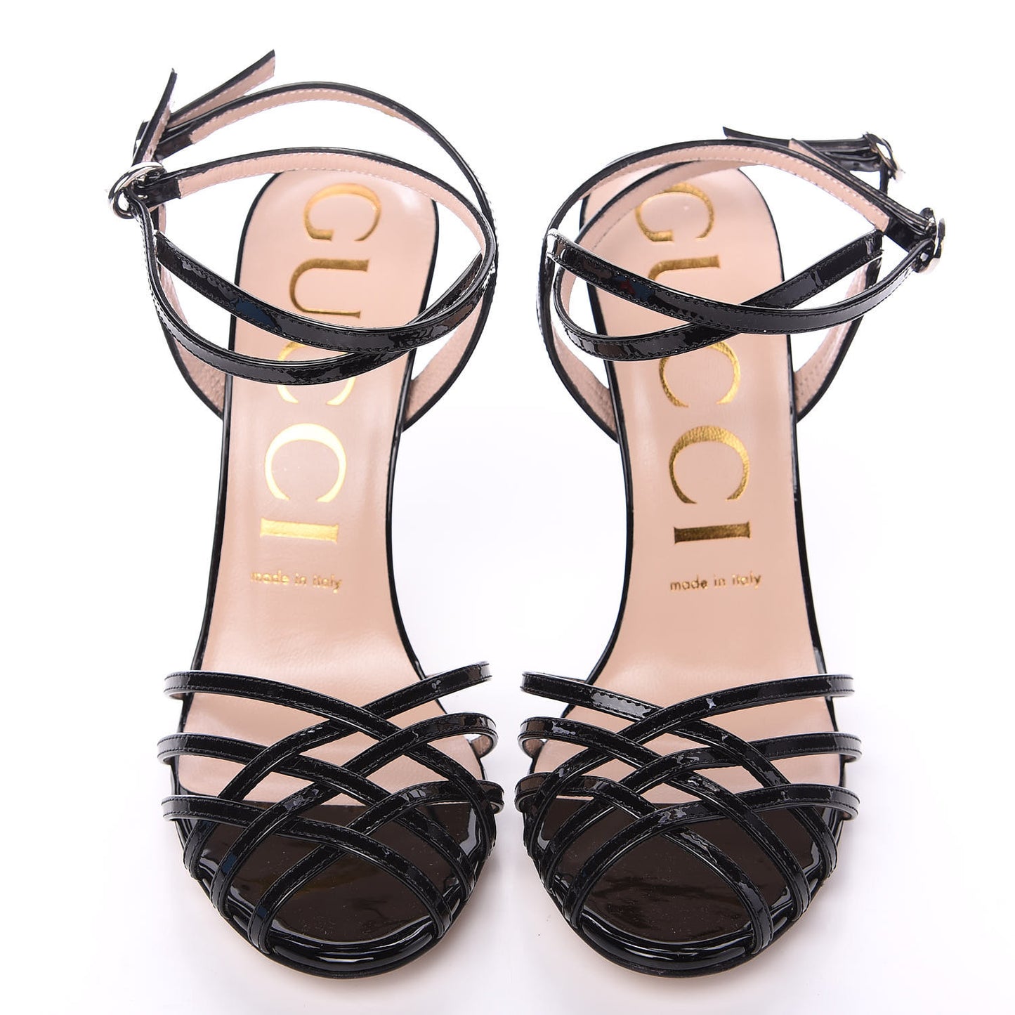 Vernice Crystal Sandals 38 Black