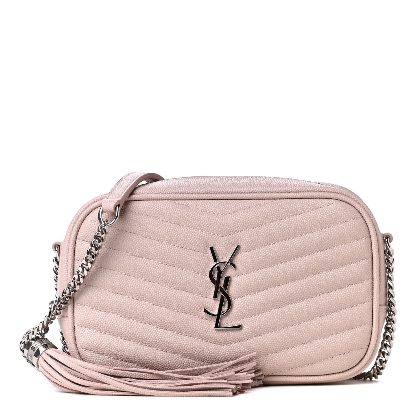 Grain De Poudre Matelasse Monogram Mini Lou Camera Bag Marble Pink