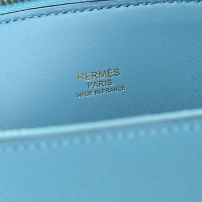 Hermes Epsom Bolide 27 Bleu Du Nord 6 of 10