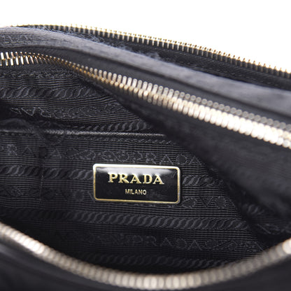 Prada Tessuto Nylon Saffiano Tote Black 8 of 11