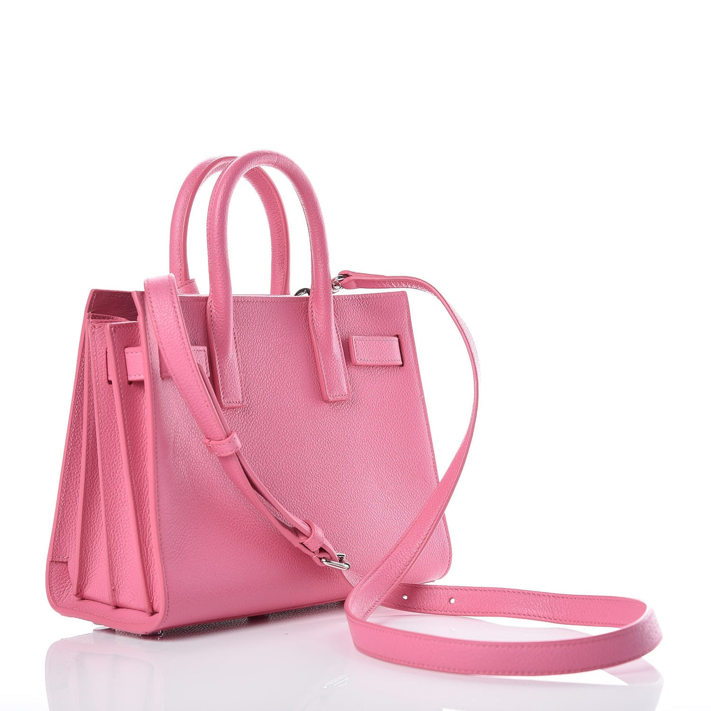 Calfskin Nano Sac De Jour Rose Clair