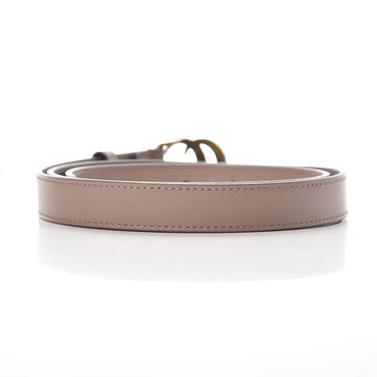 Gucci Calfskin Pearl Double G 20mm Belt 85 34 Porcelain Rose 5 of 9
