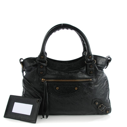 Balenciaga Agneau Classic Hardware Town Black 1 of 9