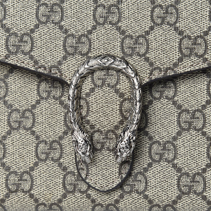 Gucci GG Supreme Monogram Mini Dionysus Chain Wallet Beige Taupe 8 of 9