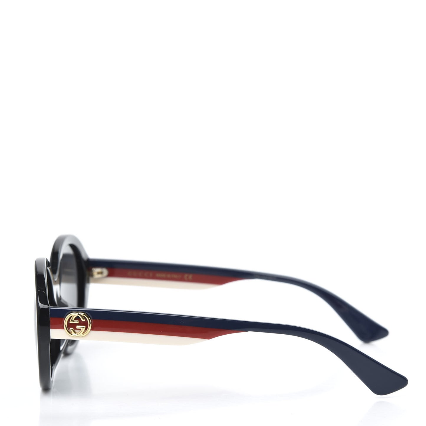 Round Web Sunglasses GG0279SA Black