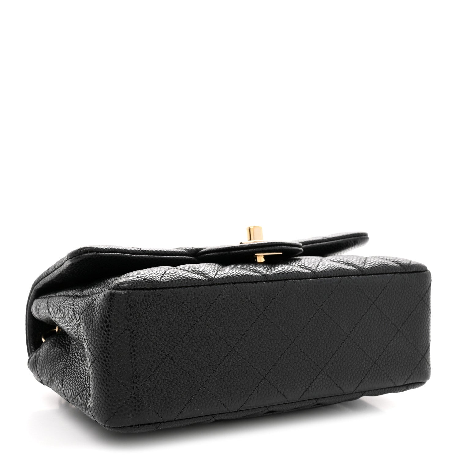 Chanel Caviar Quilted Mini Rectangular Flap Black 4 of 10